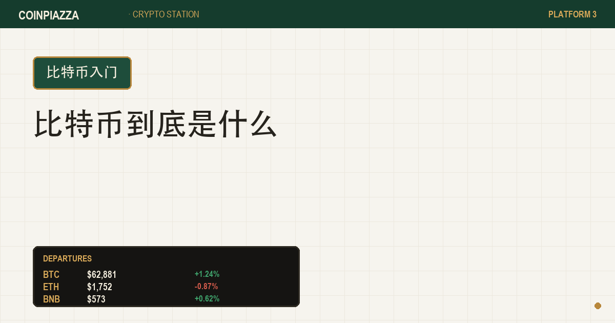 比特币是什么封面